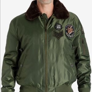 Lucky Brand Aviator Bomber Jacket